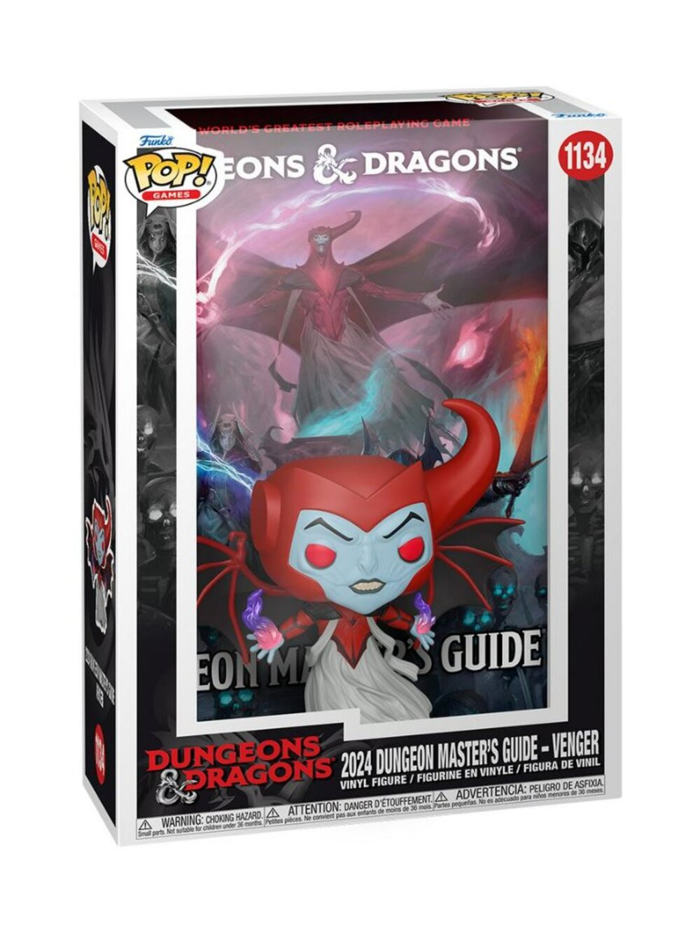Funko Pop Dungeons & Dragons Venger #1134 Book Cover GameStop Exclusive New
